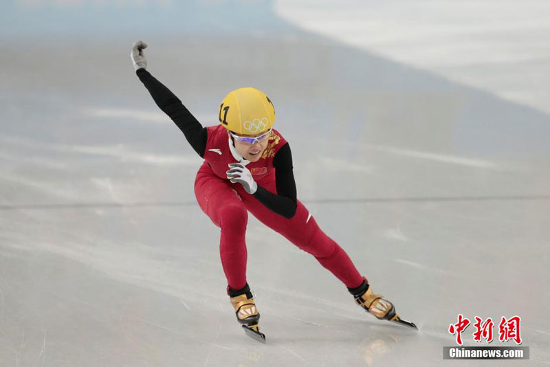 李坚柔获冬奥会短道速滑女子500米金牌 对手全