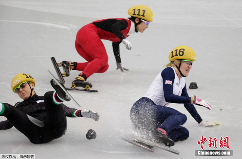李坚柔获冬奥会短道速滑女子500米金牌 对手全