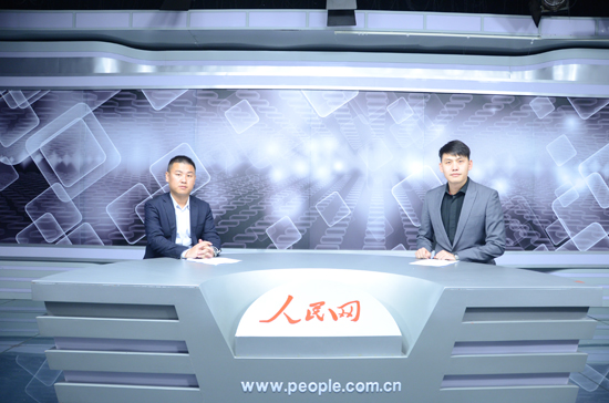 华图教育集团副总经理蔡金龙做客人民网演播室