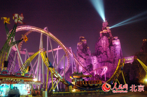 北京欢乐谷将于4月5日起开放夜场