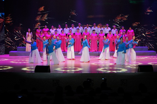 房山区举办残疾人歌曲大赛 300余名残疾人展示