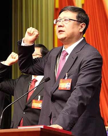 陳吉寧當選北京市市長 市政府領導班子“一正九副”