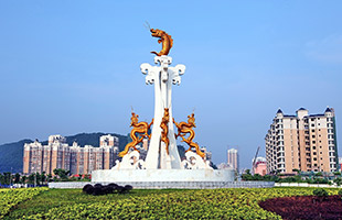 梧州龍魚城市雕塑