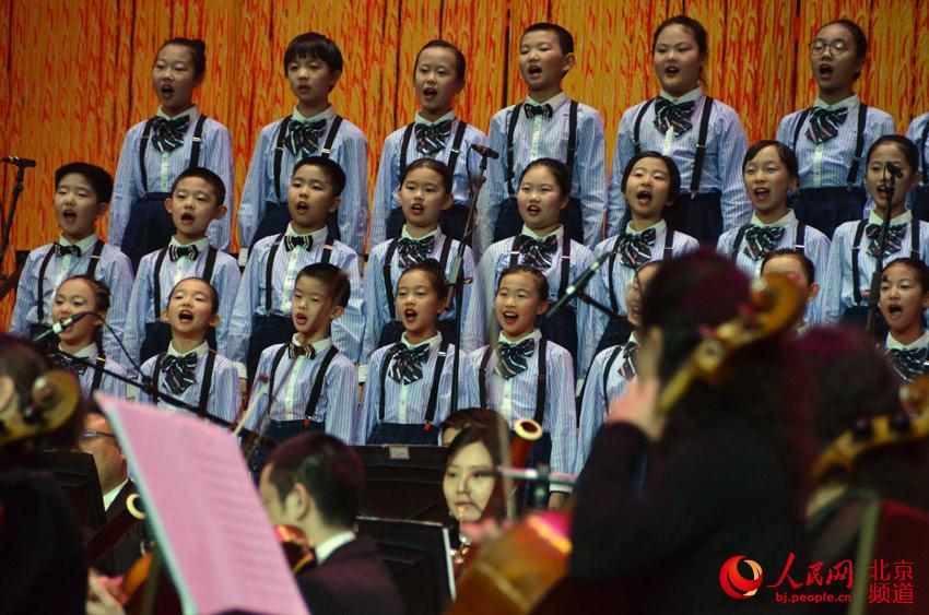 高清组图:北京新春音乐会如约唱响人民大会堂