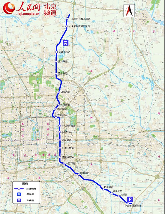 北京“回天”交通將大變樣13號線拆分2022年完工