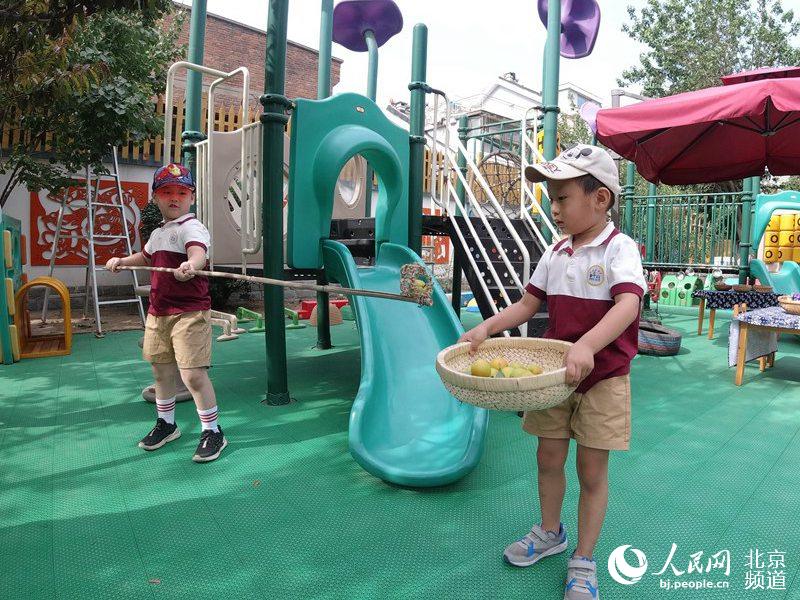 北京500余所幼兒園今天開園。人民網 董兆瑞攝