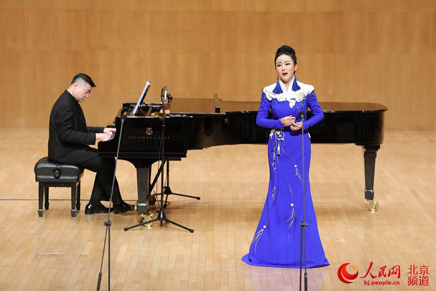 毛一涵獨唱音樂會在中國音樂學院舉辦。人民網 尹星雲 攝