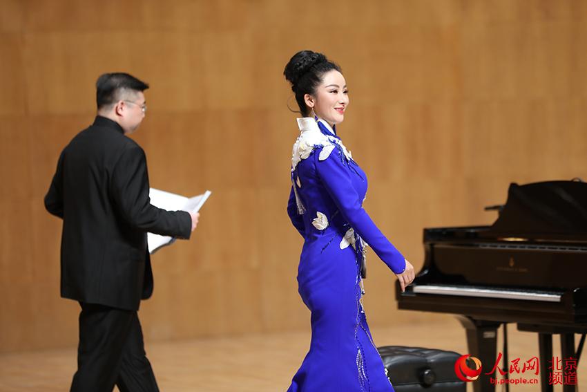 毛一涵獨唱音樂會在中國音樂學院舉辦。人民網 尹星雲 攝