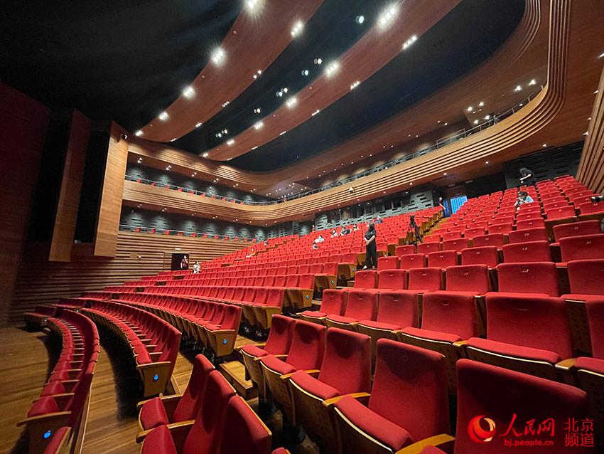 北京国际戏剧中心曹禺剧场。人民网 尹星云摄