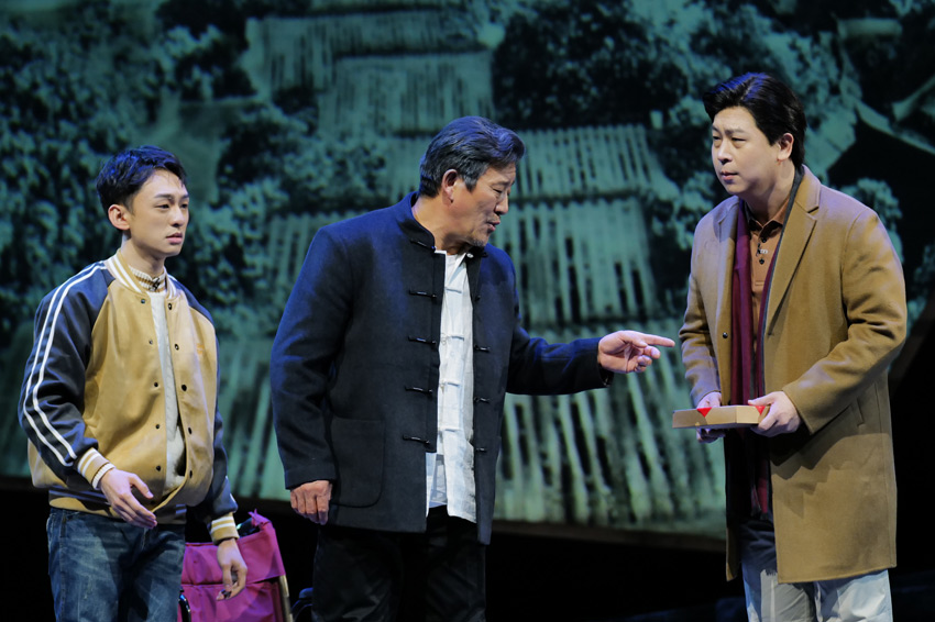 話劇《簋街》在京首演。（北京演藝集團供圖）