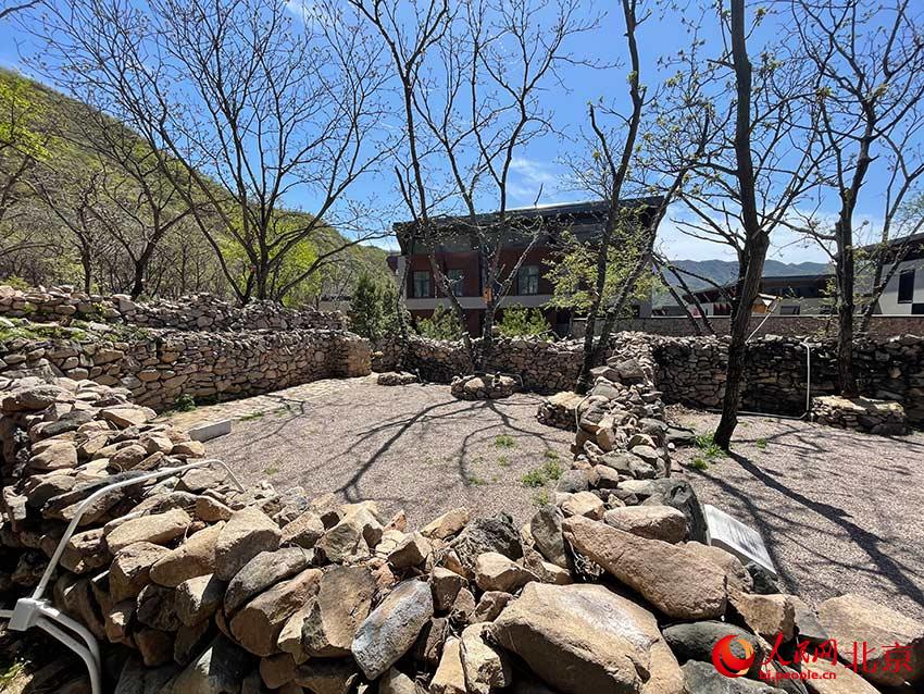 延慶奧林匹克園區將於4月29日對大眾開放，這裡還對古村落遺址進行了原地保護。人民網 尹星雲攝