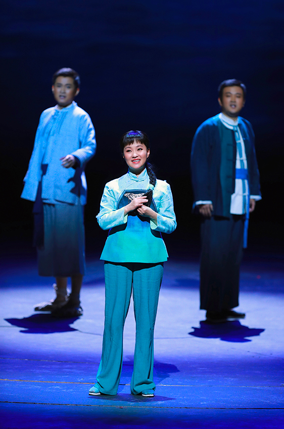 歌剧《边城》在中央歌剧院剧场首演。