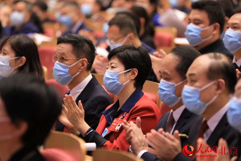 政协北京市第十四届委员会第一次会议开幕。人民网 尹星云摄