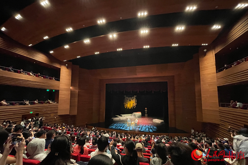 濮存昕创作分享会在曹禺剧场举办。人民网记者 尹星云摄