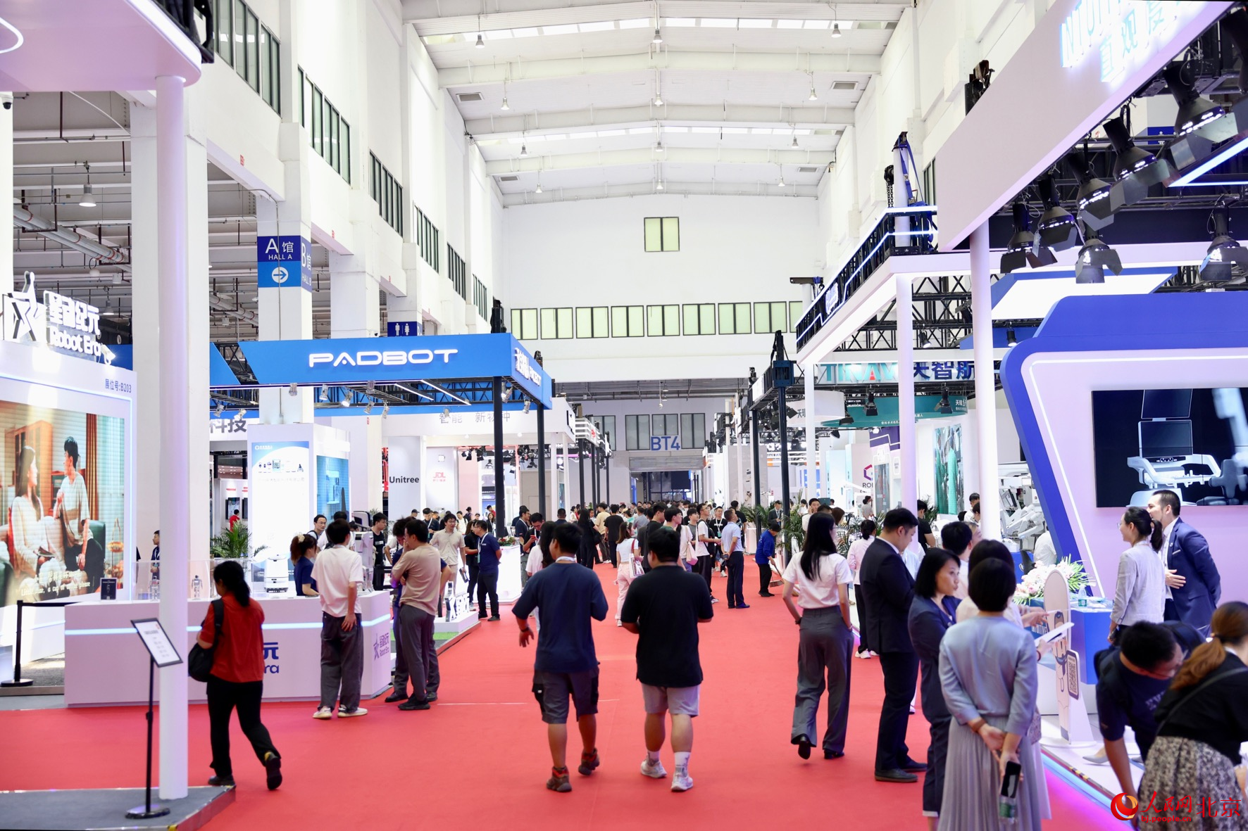 2023世界機器人大會在北京亦庄舉辦。 人民網 李世奇攝