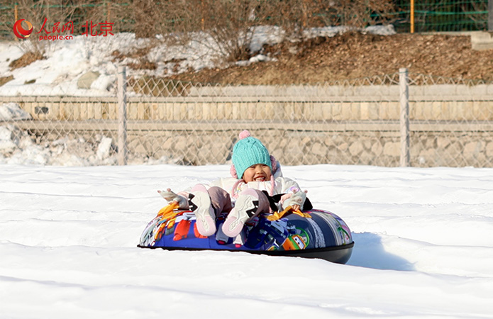 12月28日，紫竹院公園歡樂冰雪季開幕。人民網 李世奇攝