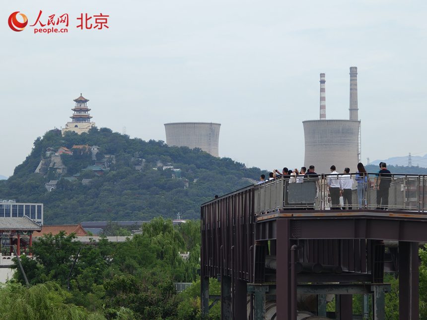 首都国企开放日活动启幕。 人民网记者 李博摄