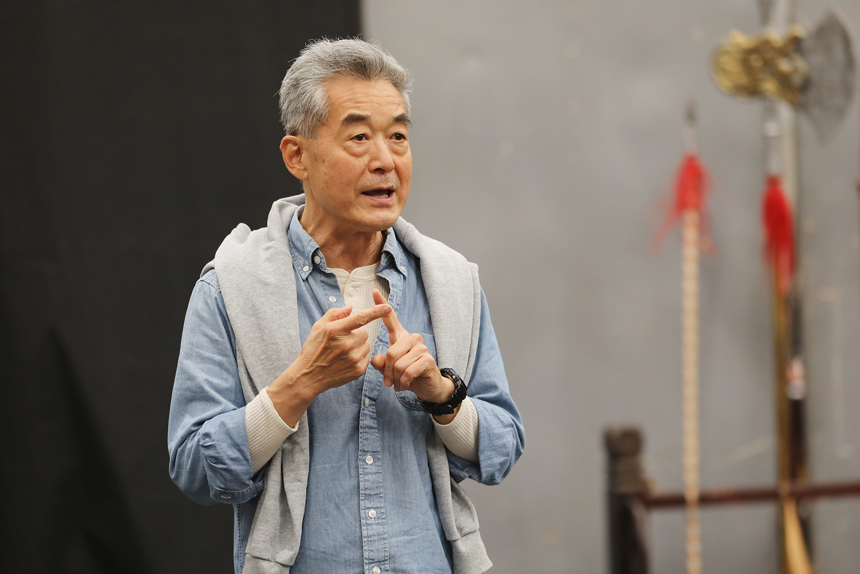 丛林担任该剧复排导演。人民网记者 尹星云摄