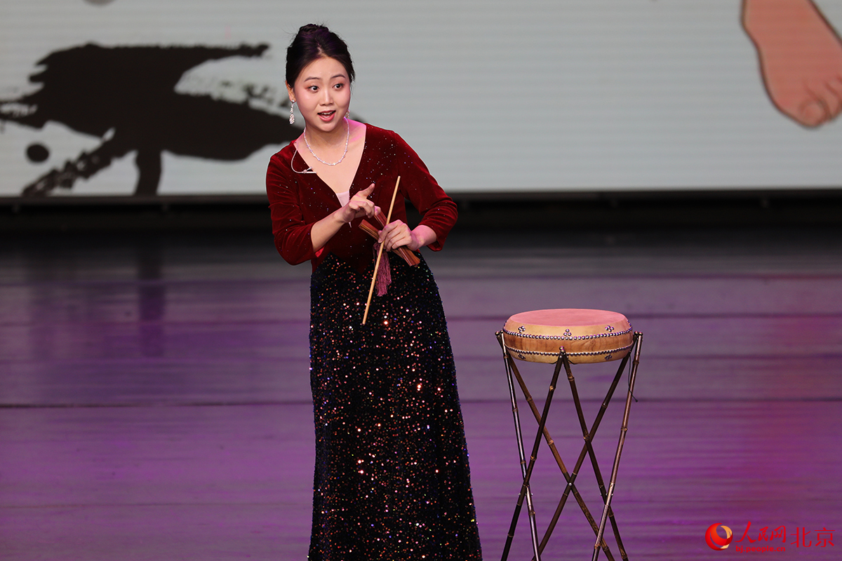 北京曲艺创演周演出现场。人民网记者 尹星云摄