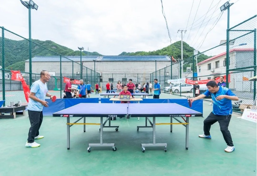 8月13日，2025年清水鎮詩畫清水“村乒杯”聯賽開賽。