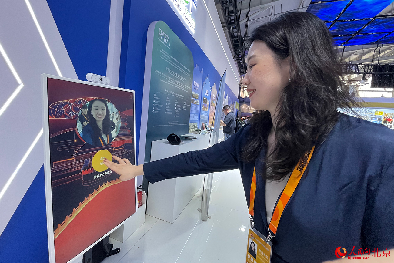 多样互动项目亮相展区。人民网记者 尹星云摄