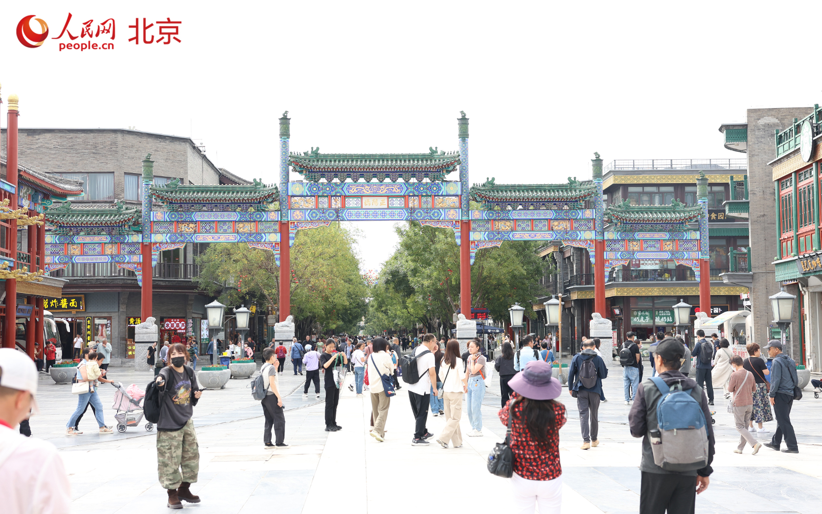 北京中轴线上“藏”着600岁“神兽”。人民网 李世奇摄