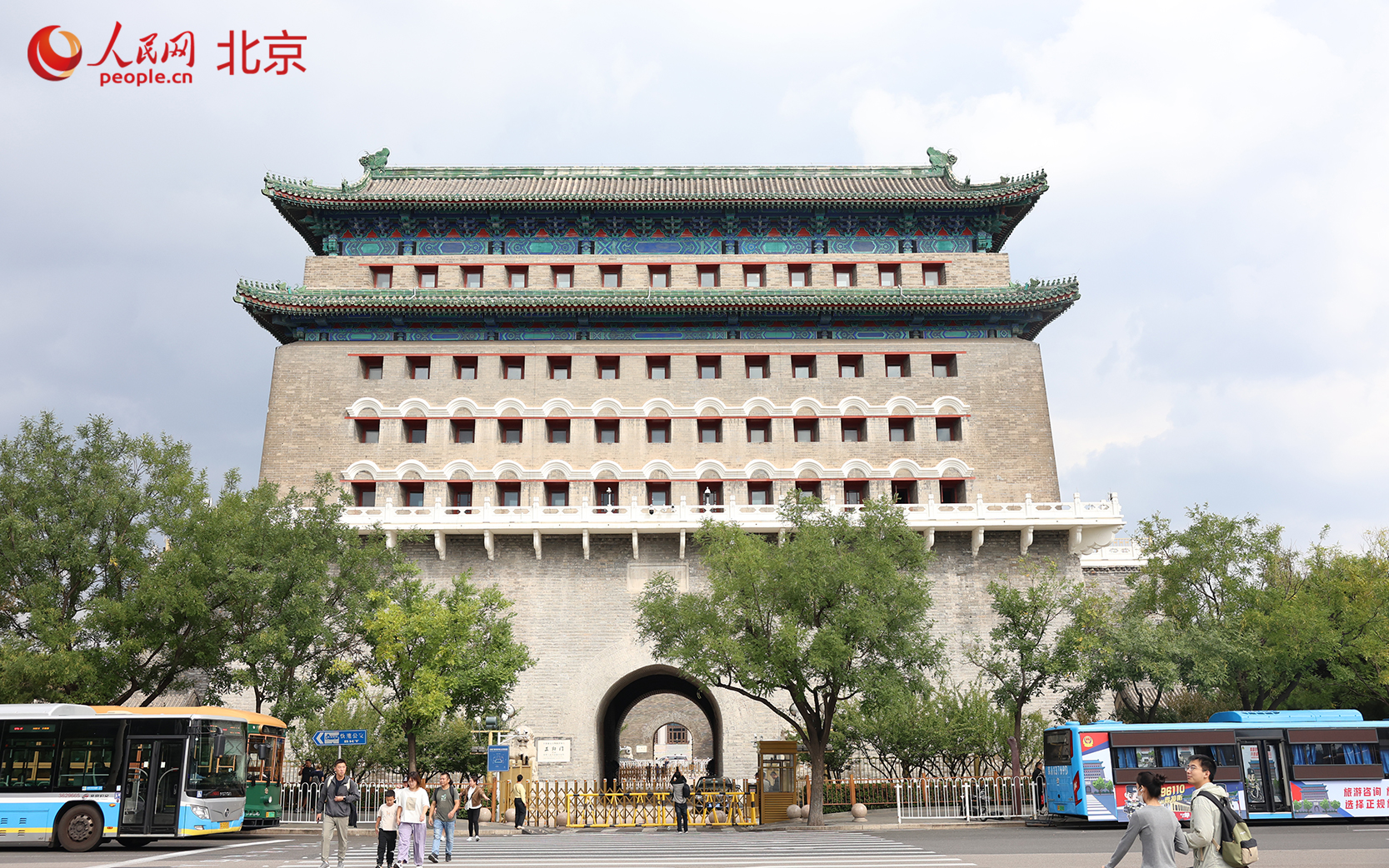 北京中轴线上“藏”着600岁“神兽”。人民网 李世奇摄