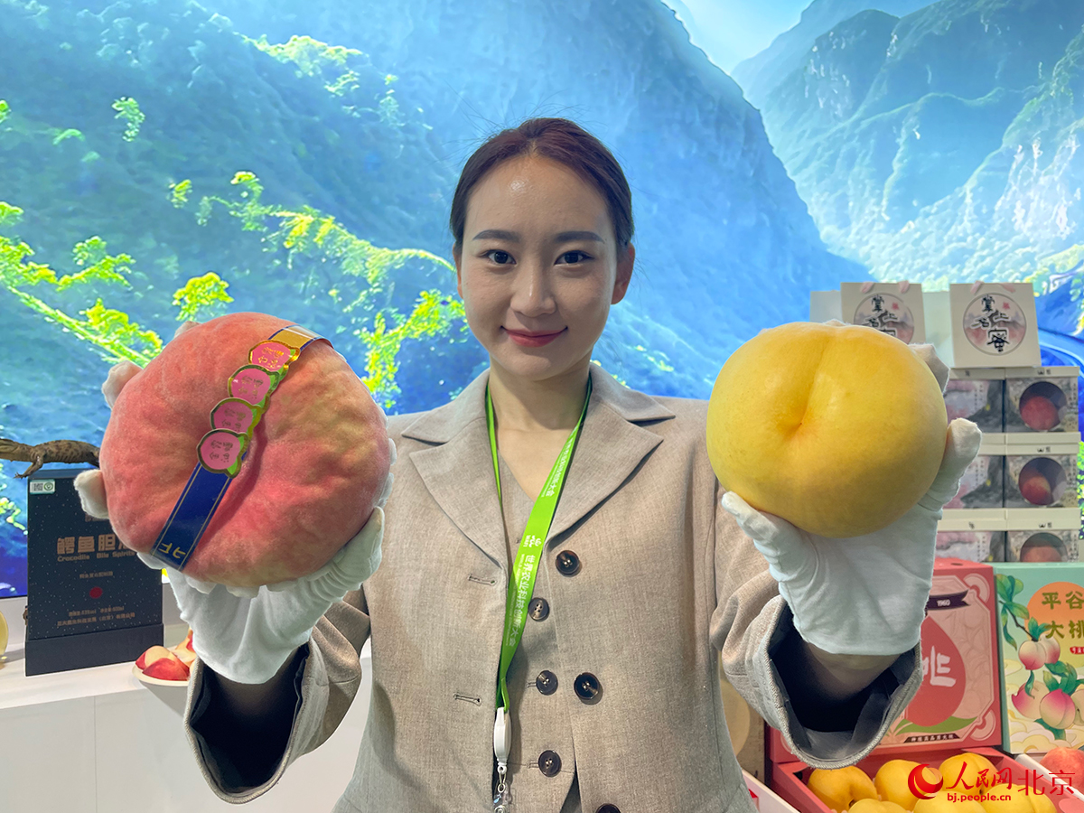 前沿農業成果集中亮相博覽會。人民網記者 尹星雲攝