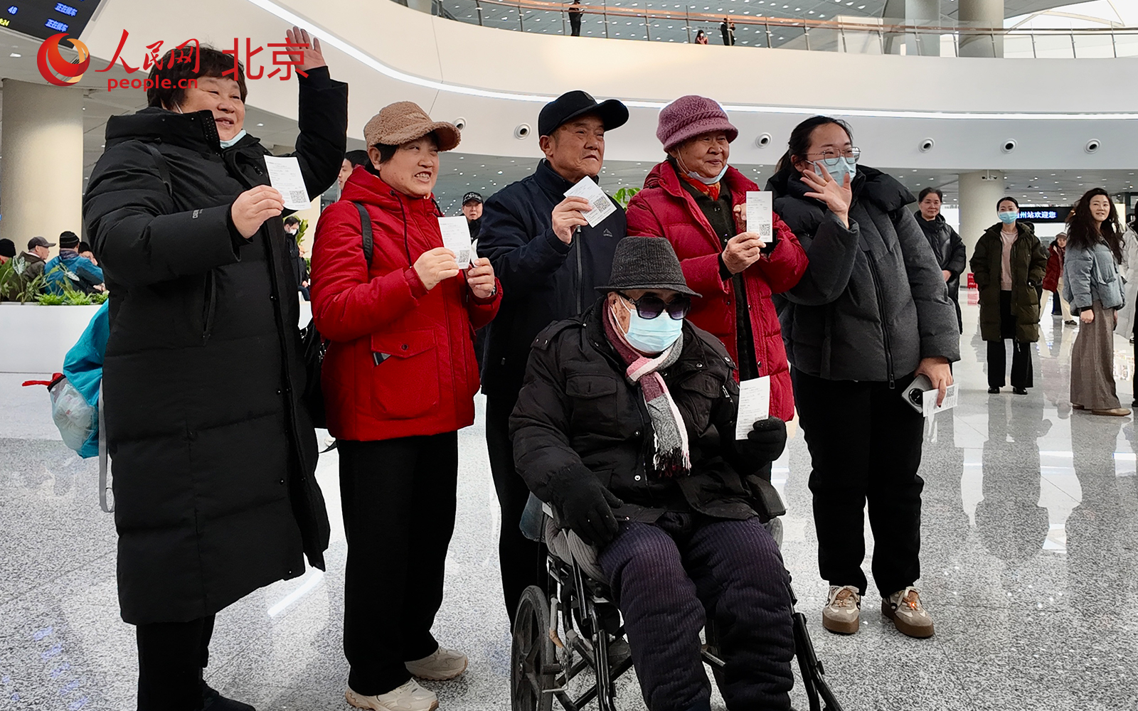 北京通州站今日投運。人民網記者 李世奇攝