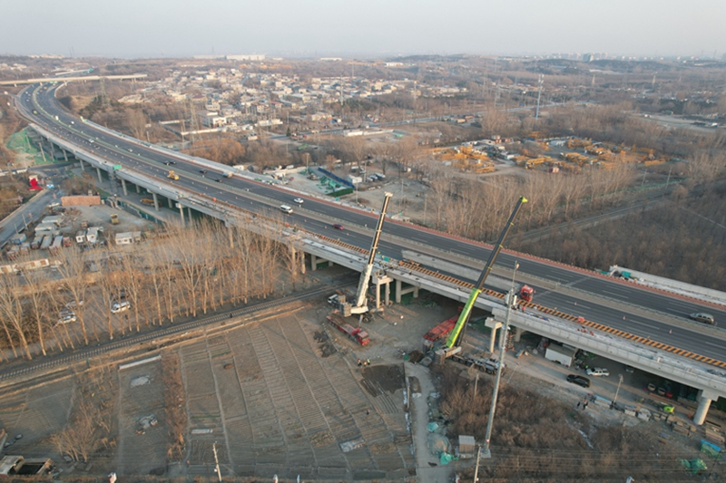 108新线高速首个标段主体结构完工