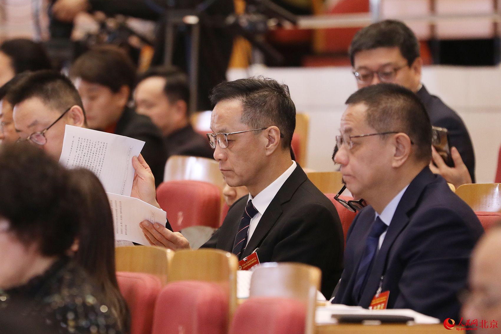 北京市政協十四屆四次會議開幕。 人民網記者 尹星雲攝