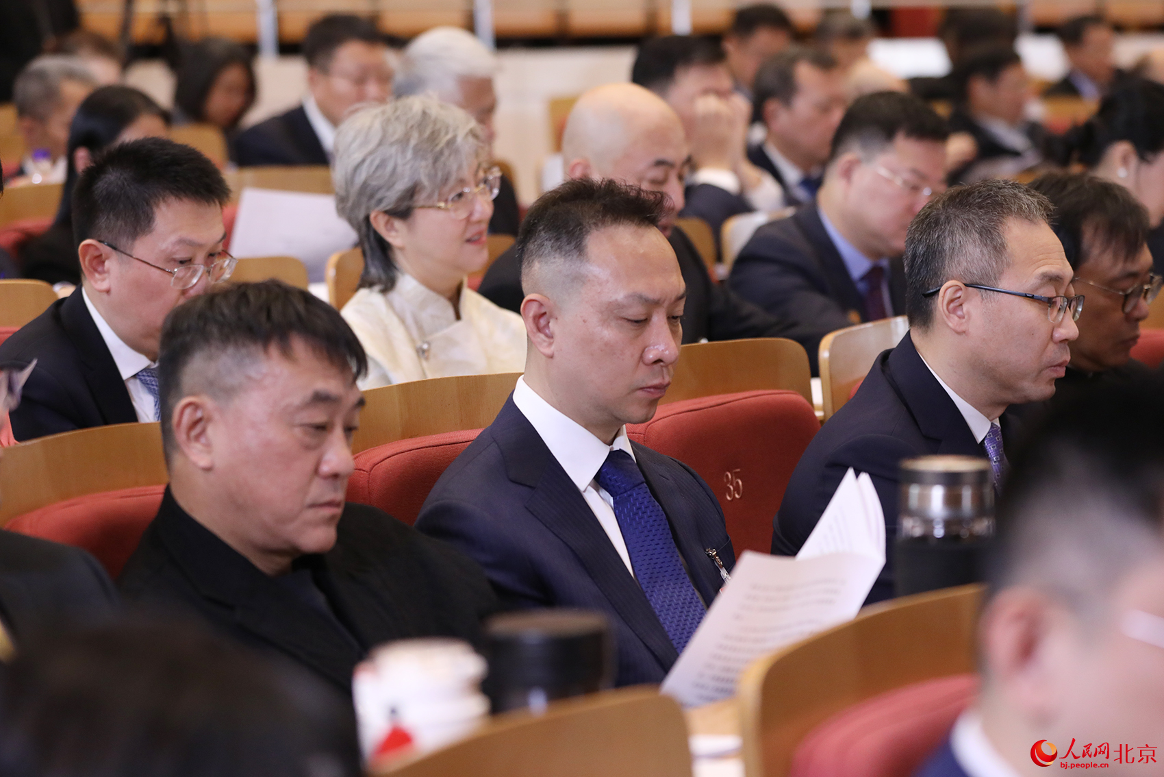 北京市政協十四屆四次會議開幕。 人民網記者 尹星雲攝