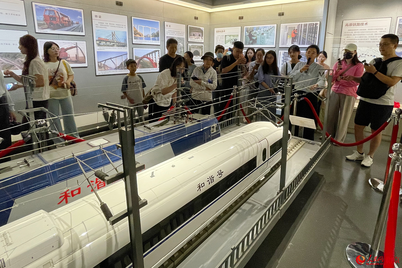 中国铁道博物馆正阳门展馆全新基本陈列正式对公众开放。人民网记者 尹星云摄
