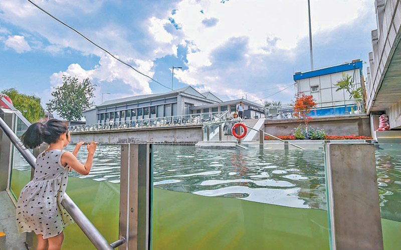 北京环二环8处滨水步道焕新升级