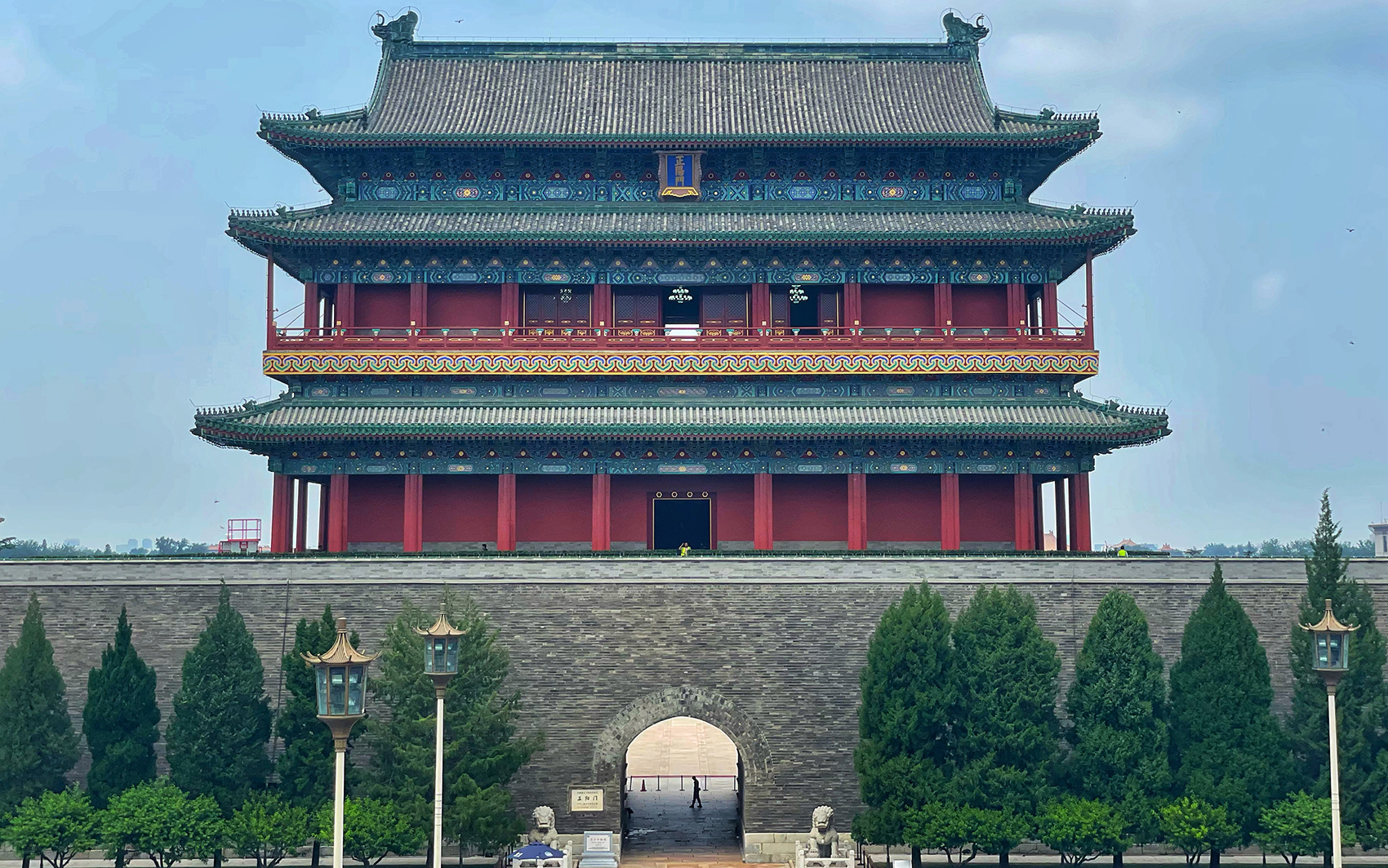 时隔六年 北京正阳门城楼重新向公众开放