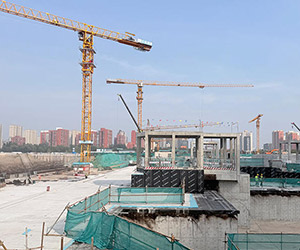 丽泽城市航站楼地下主体结构即将完工